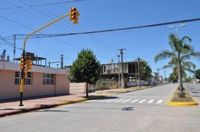 Ordenamiento del tr�nsito y seguridad vial Puesta en funcionamiento de nuevos sem�foros