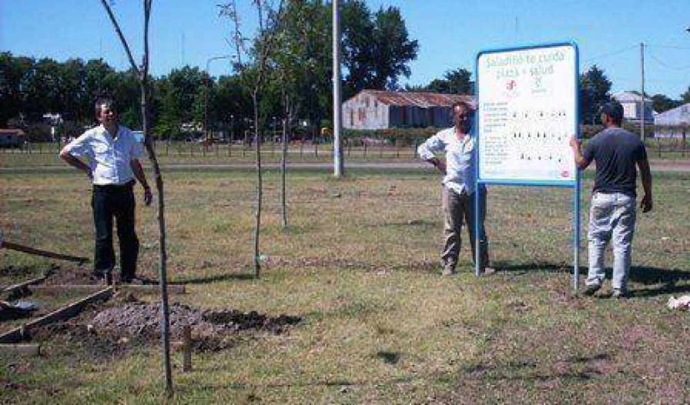 Desde de Obras P�blicas, confirman varias construcciones en Saladillo