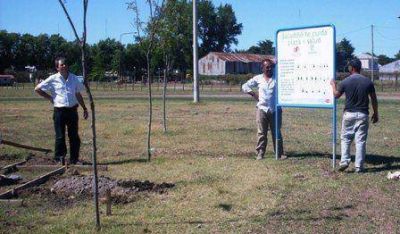 Desde de Obras P�blicas, confirman varias construcciones en Saladillo