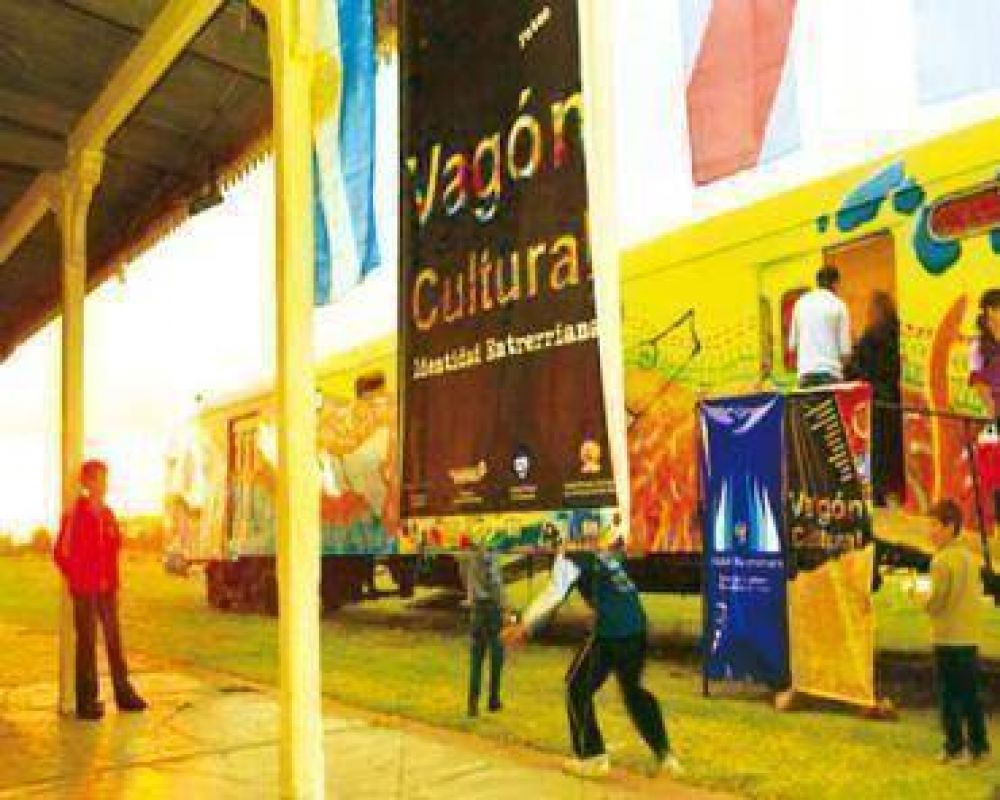 Llega el Vag�n Cultural a Concepci�n del Uruguay