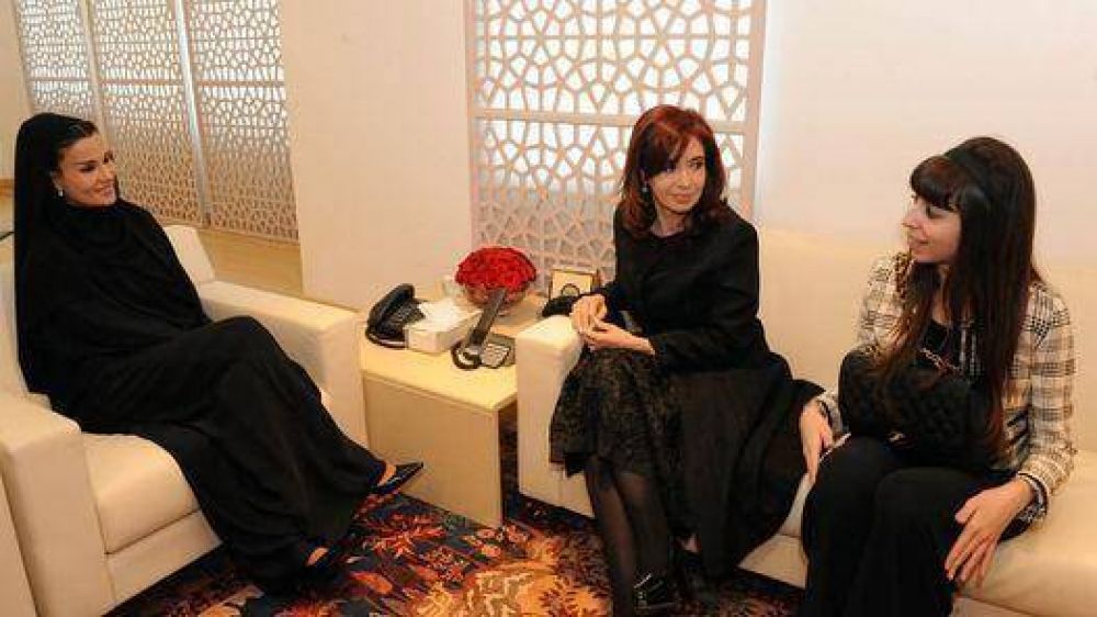 Cristina finaliza su viaje por Qatar y llega a Turqu�a