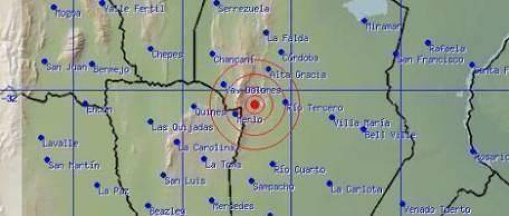 Sismo en C�rdoba