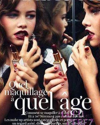 Pol�mica en Vogue: tienen 7 a�os y posan como mujeres fatales