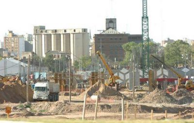 La construcci�n de la nueva Casa de Gobierno avanza a ritmo vertiginoso