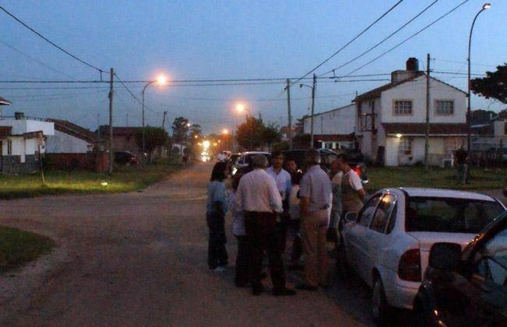 389 columnas de alumbrado nuevas