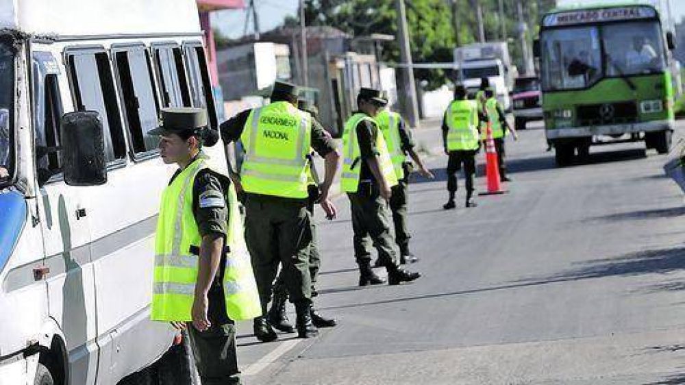 La falta de gendarmes provoca quejas en el Gran Buenos Aires