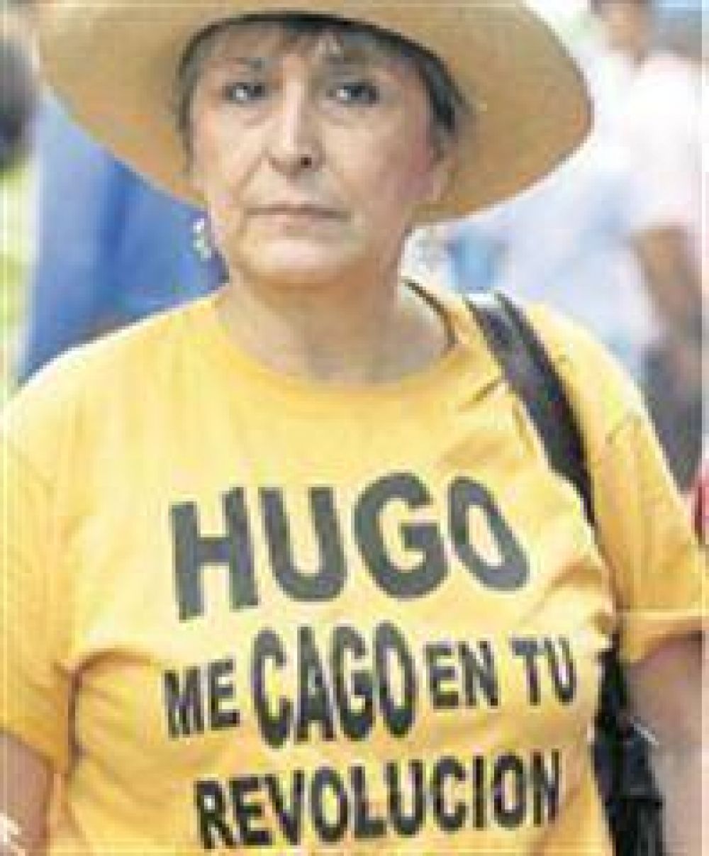 Miles de opositores y chavistas hicieron o�r su voz en Caracas