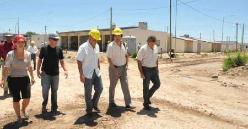 Avanzan las obras de viviendas en Tigre
