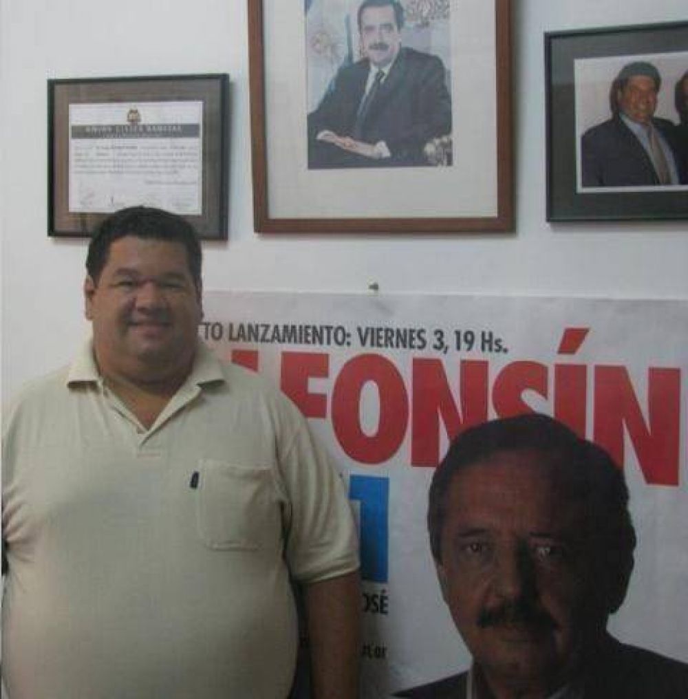 Nedela: �Desde hace mucho tiempo estamos trabajando con Ricardo Alfons�n�