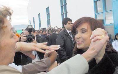 Cristina: �tengo la fuerza que me da la Patagonia�