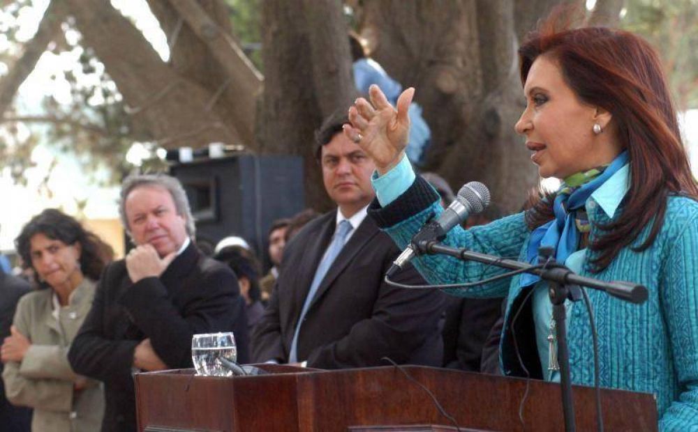 Cristina encabezar� la inauguraci�n de un acueducto en El Calafate