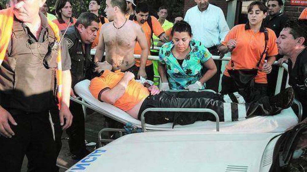 Dos heridos en una pelea de sindicalistas en un peaje porte�o