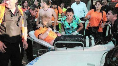 Dos heridos en una pelea de sindicalistas en un peaje porte�o