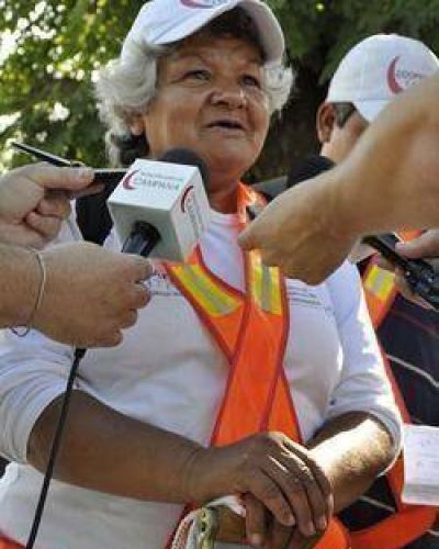 Cooperativas del Plan �Argentina Trabaja� realizan el barrido y limpieza de calles de la ciudad