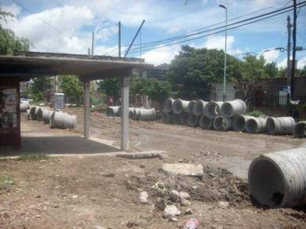 Avanzan con las obras de entubamiento del Unamuno
