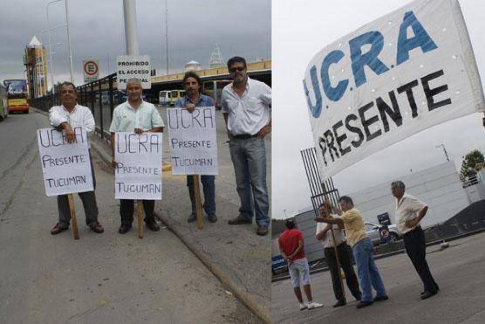 Caos y demoras por cortes en la terminal de Tucum�n