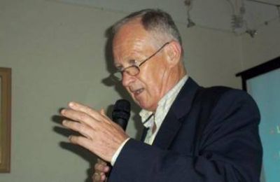 Lamberto realiz� una caravana de campa�a