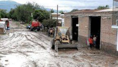Casas "estructuralmente" da�adas por el rio Arenales, fue el saldo m�s grave de la lluvia