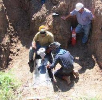 Avanza sin pausa la obra que le dar� m�s caudal gas�fero a La Rioja