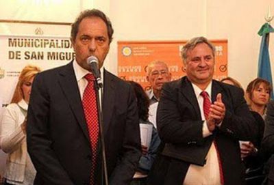Scioli visitar� San Miguel el jueves