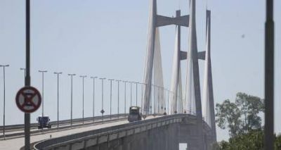 Con m�s de 7.000 veh�culos por d�a, el puente bati� un r�cord en enero