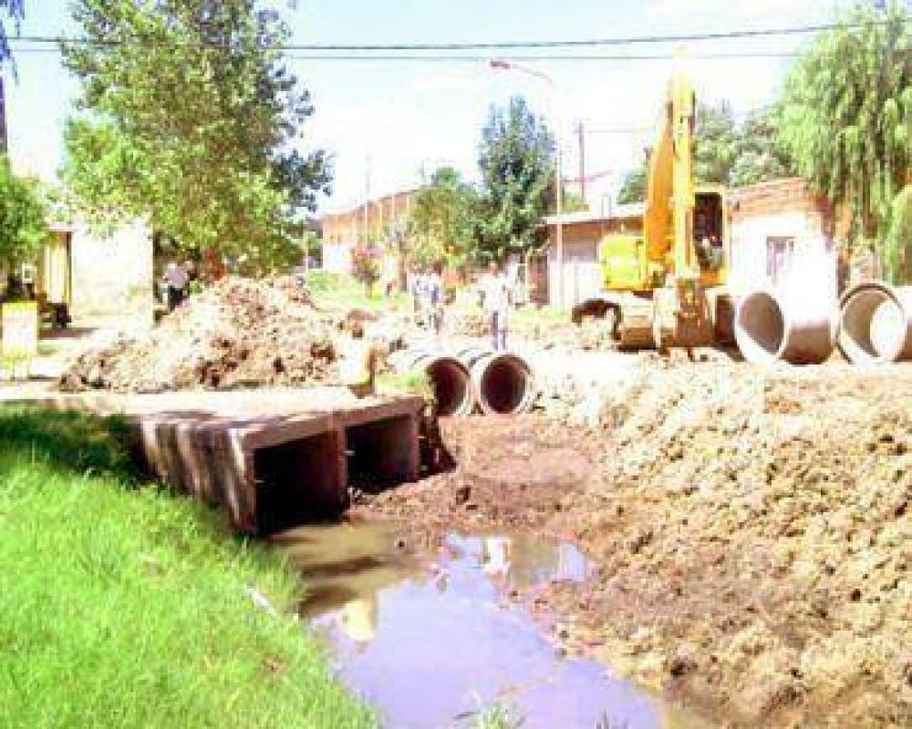 El lunes iniciar�n las obras de entubado