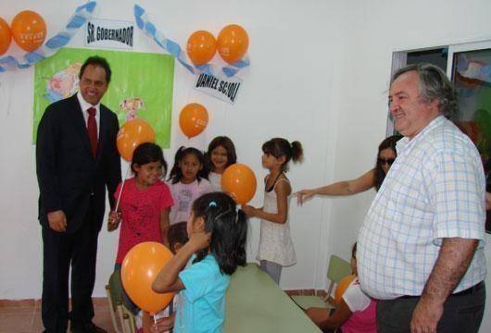 El Gobernador presente en San Miguel 