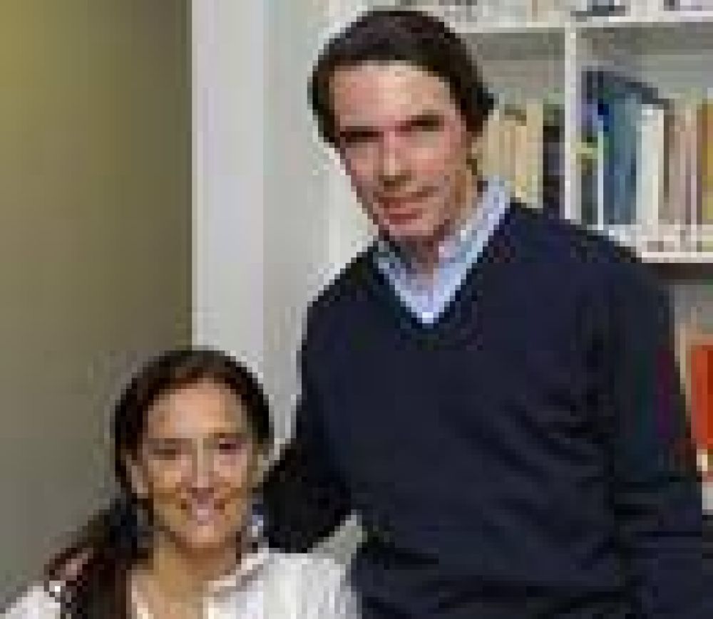 Michetti se reuni� con Aznar en Bruselas