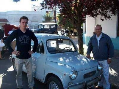 El Intendente fue parte del Gran Premio de Autos de Epoca