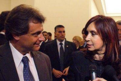 Magistral jugada pol�tica de Pulti que emoci�n� hasta la propia Cristina
