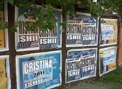 Se esperan sanciones del municipio a Scioli y Cristina Fern�ndez por carteler�a ilegal en la ciudad