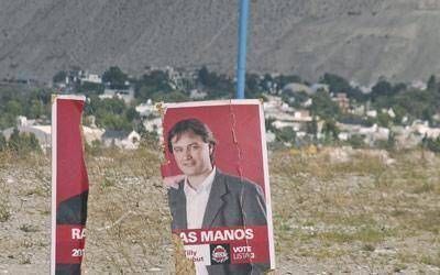 Rada Tilly: el radicalismo denunci� da�os de carteles en plena campa�a