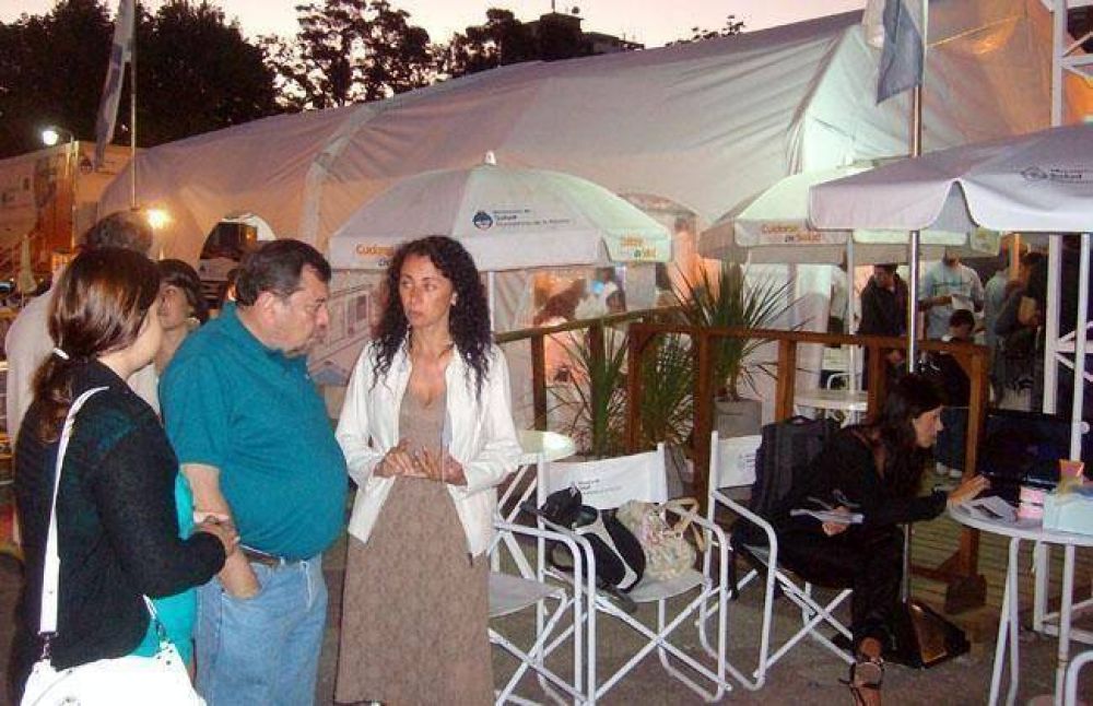 Una ONG marplatense en la Carpa de Salud