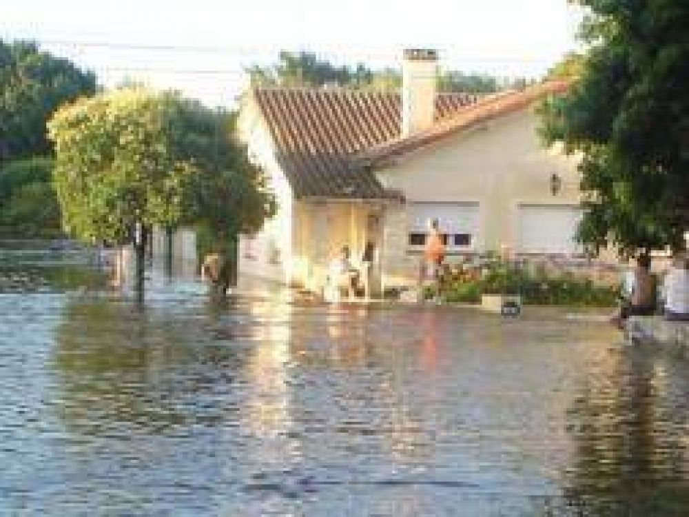 San Antonio de Areco: Crecida del r�o gener� preocupaci�n entre los vecinos