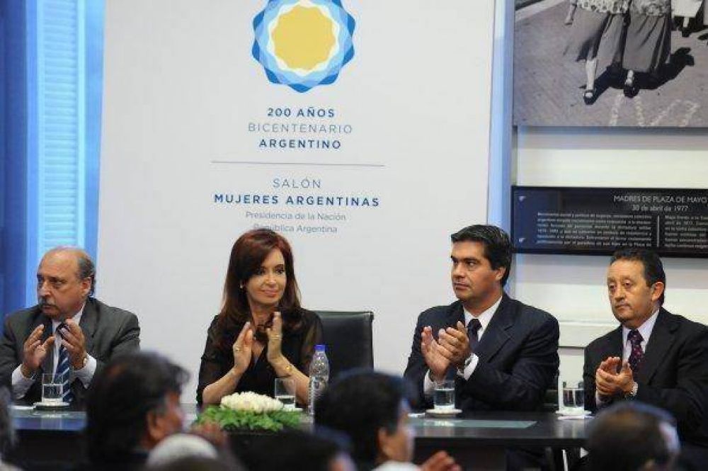 Cristina Fern�ndez destac� el modelo de gesti�n alimentaria aplicado en Chaco