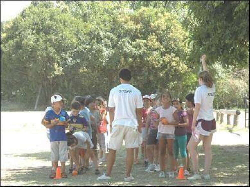 SAN MARTIN - M�S DE 1200 CHICOS PARTICIPARON EN ENERO DE LA COLONIA DE VERANO MUNICIPAL 