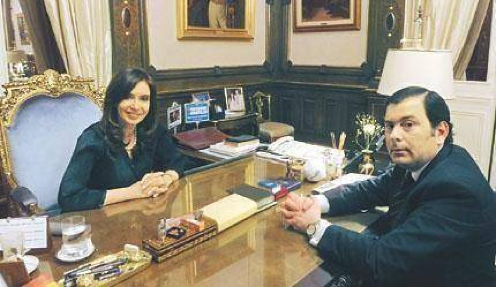 Zamora gestion� ante la Presidenta la construcci�n del canal al embalse Figueroa 