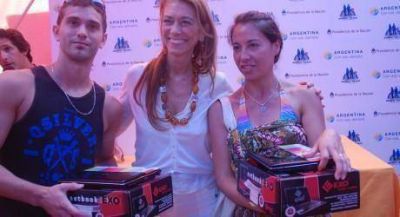 Ministra de Industria cierra juego virtual que promocionaron en Mar del Plata