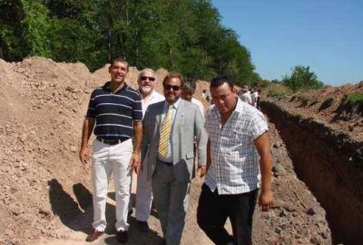 Desag�e para el Barrio Mitre