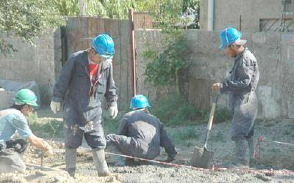El Programa de Mejoramiento Barrial sigue avanzando en Caleta