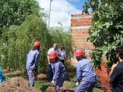 OSSE - HABILITARON UN SECTOR DE LA OBRA DE LA IV CLOACA M�XIMA EN EL  BARRIO FLORENTINO AMEGHINO CUENCA 6
