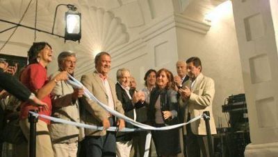 Schiaretti reinaugur� el Museo Sobre Monte