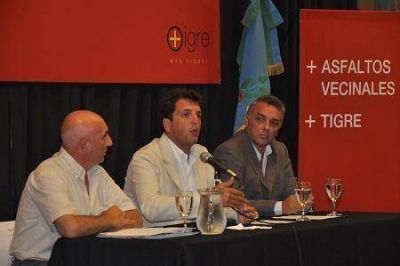 El Municipio de Tigre present� su Programa de Pavimentos para 2011