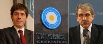 La C�mpora lleg� a la TV P�blica