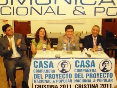 Mariotto inaugur� la primera �Casa Compa�era� para Vicente L�pez