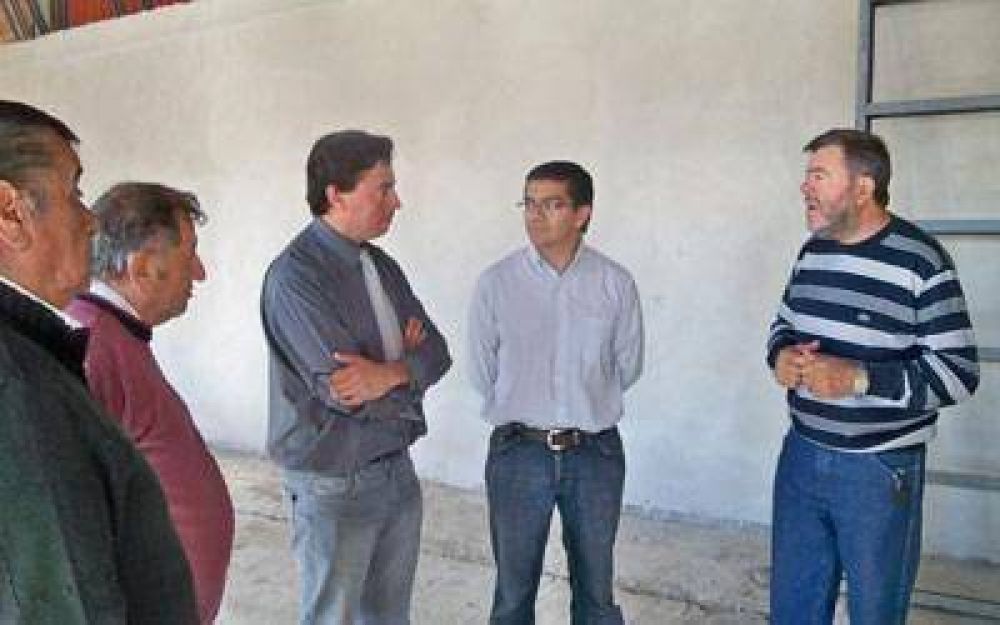 Maim� relev� avances de obras en la Escuela Industrial N� 2