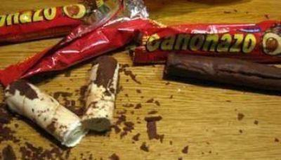 Contrabandeaban d�lares en barras de chocolate