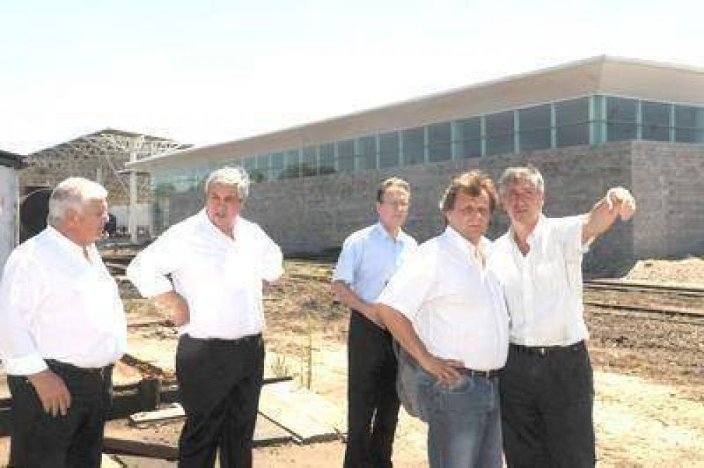 Satisfacci�n por la marcha de las obras en la Ferroautomotora
