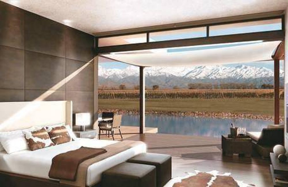 El 1� hotel cinco estrellas del Valle de Uco