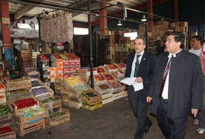 Moreno se reuni� con Ishii en el Mercado